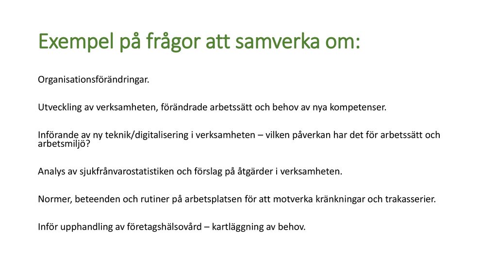 F Rhandling Vs Samverkan Ppt Ladda Ner